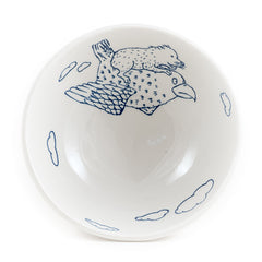 Bear Riding Bird Bowl (b-896)