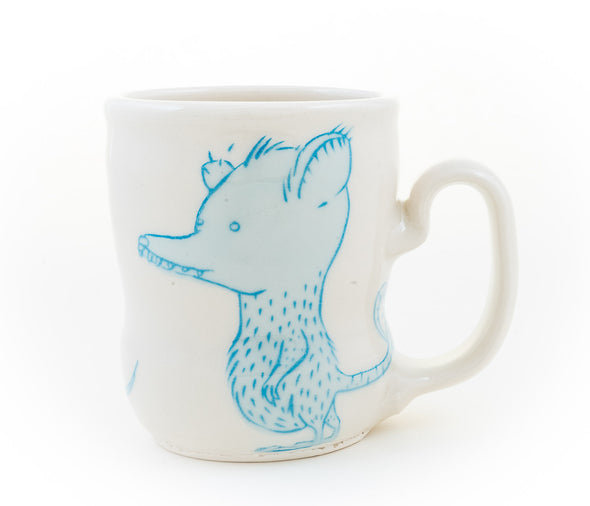 Blue Rat Cup (c-3079) 11 fl oz