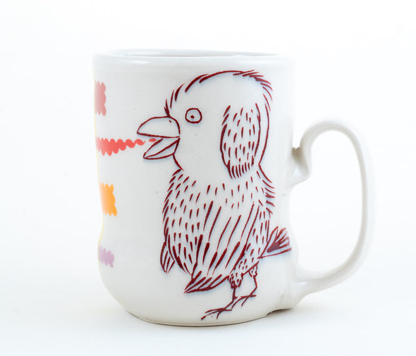 Bird with Weaving Cup (c-3118) 15 fl oz