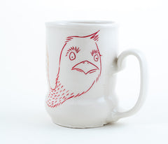 Rainbow Long Neck Bird Cup (c-3133) 13 fl oz