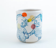 Rabbits Holding Hands Cup (c-3169) 12 fl oz