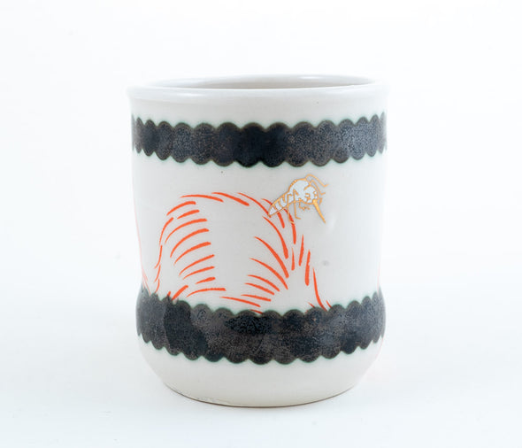 Racoon, Bird, and Golden Mosquito Cup (c-3174) 13 fl oz