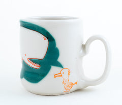 Whale and Bird Cup (c-3178) 12 fl oz