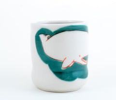 Whale and Bird Cup (c-3178) 12 fl oz