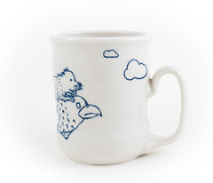 Bear Riding on Bird Cup (c-3191) 16 fl oz