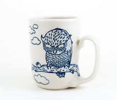 Sleeping Owl Cup (c-3192) 16 fl oz