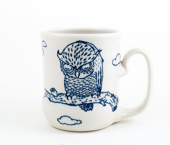 Sleeping Owl Cup (c-3194) 16 fl oz