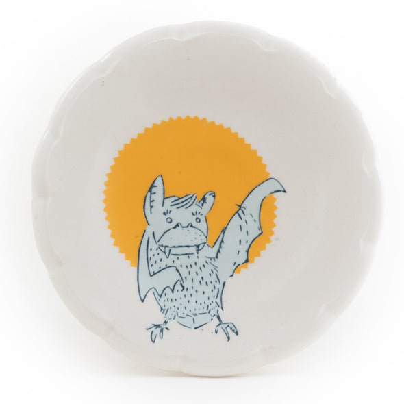 Bat Dessert Plate (ps-731)