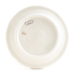 Alphabet Heads Dessert Plate with Golden Mosquito and Bandaid (ps-738)