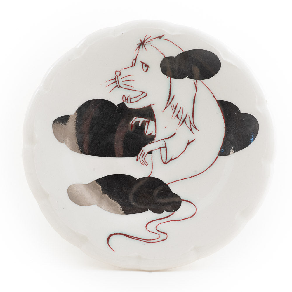 Ghost Dog Dessert Plate (ps-739)