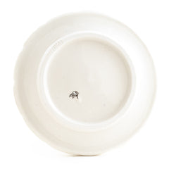 Alphabet Dessert Plate with Golden Mosquito (ps-740)