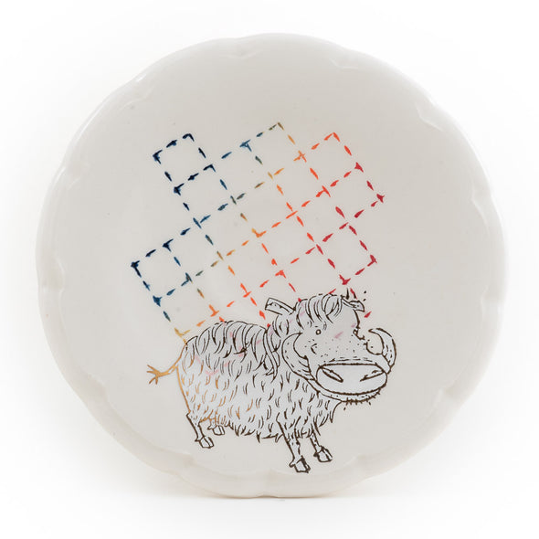 Warthog Dessert Plate (ps-745)