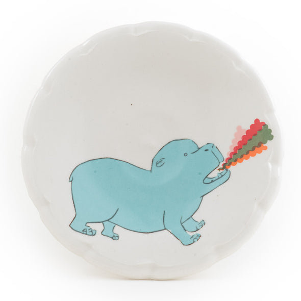 Hippo Dessert Plate (ps-750)