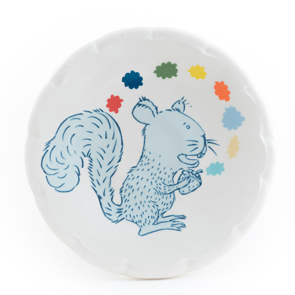 Squirrel Dessert Plate(ps-765)