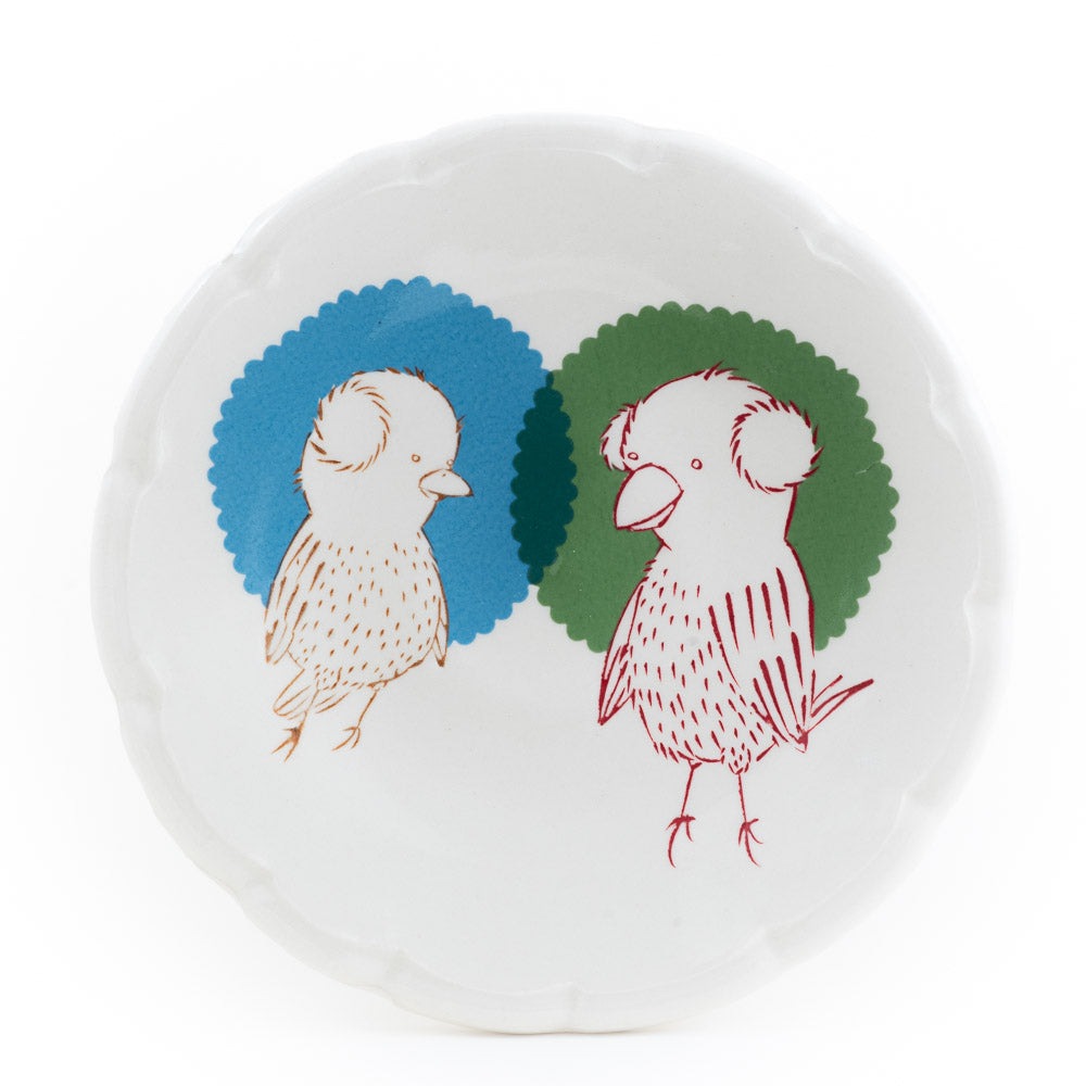 Birds Dessert Plate (ps-768)